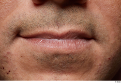 Face Mouth Skin Man Slim Studio photo references